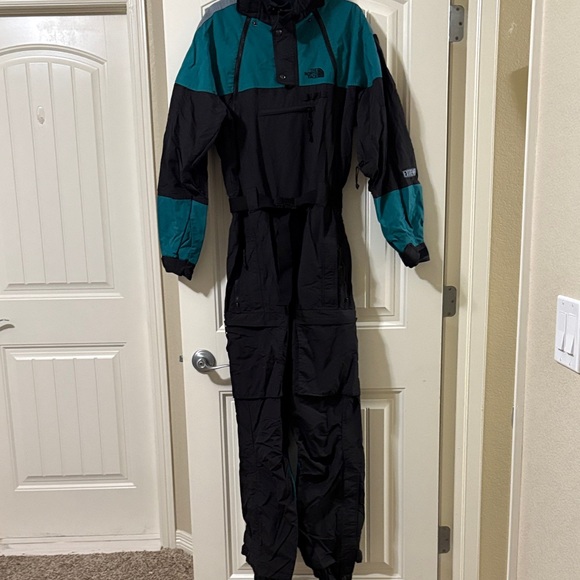 The North Face Other - The North Face Black and Teal Outdoor Suit